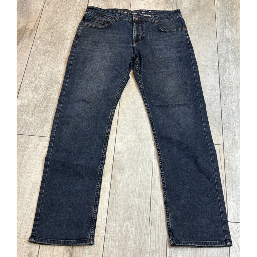 Killer Jeans Mens Dark‎ Wash Stretch Size 36x30 Faded Vintage 90s Rebel Prep
